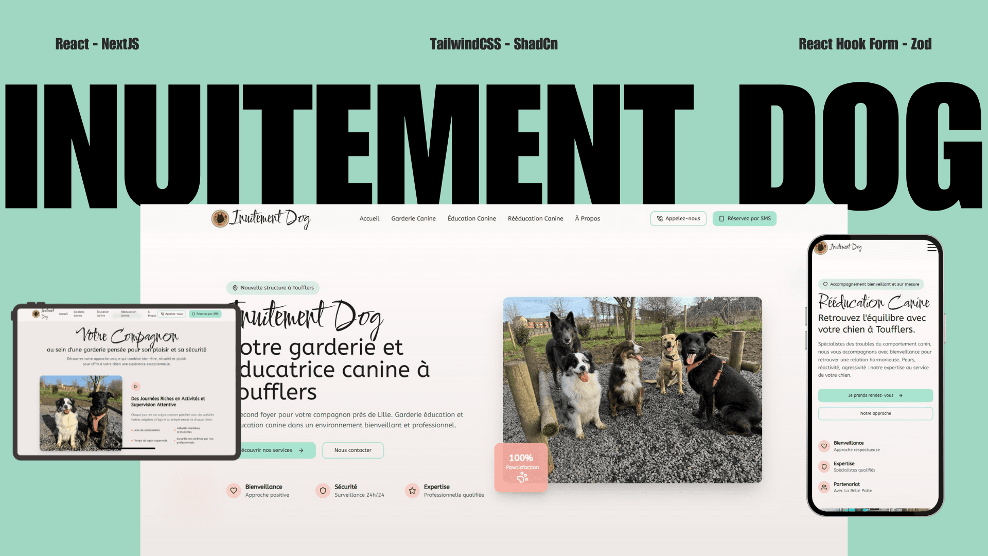 Création site vitrine à Toufflers — 217 clics, 29 contacts, 0€ de pub
