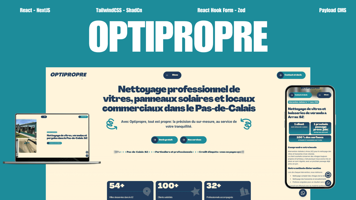 Création de site internet à Lens · SEO local & leads qualifiés