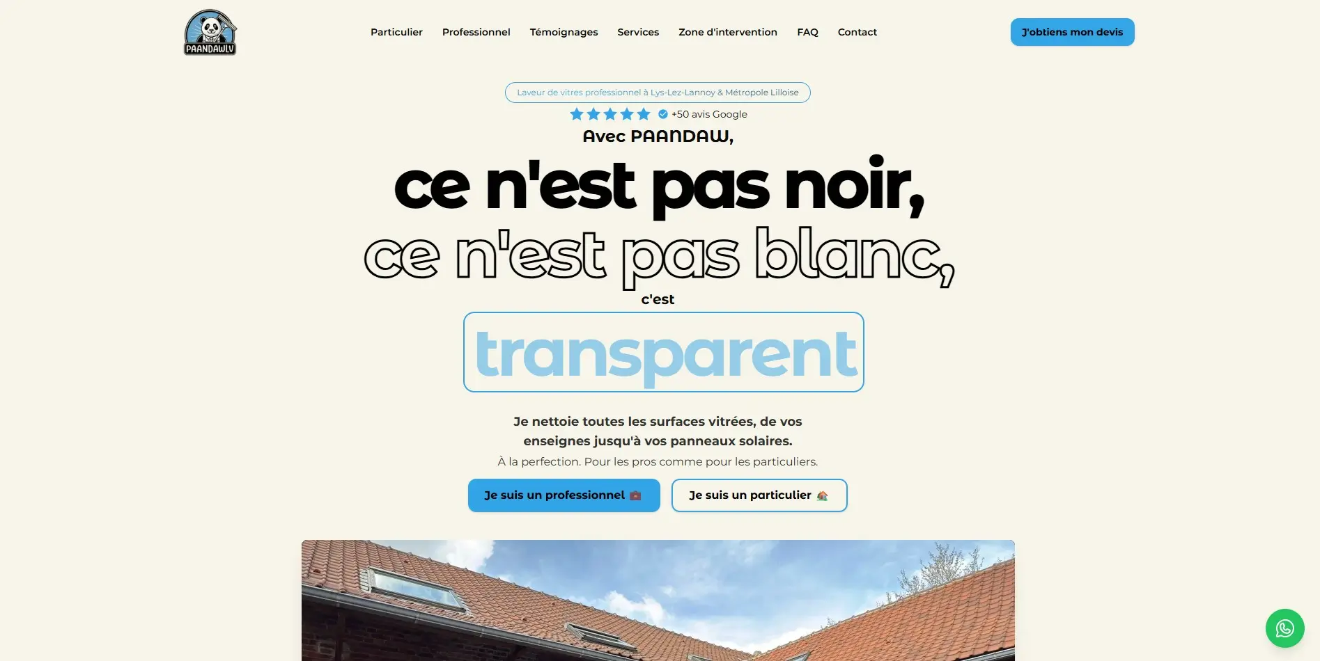 Image du projet Création de site vitrine à Lys-Lez-Lannoy pour Paandaw Lv