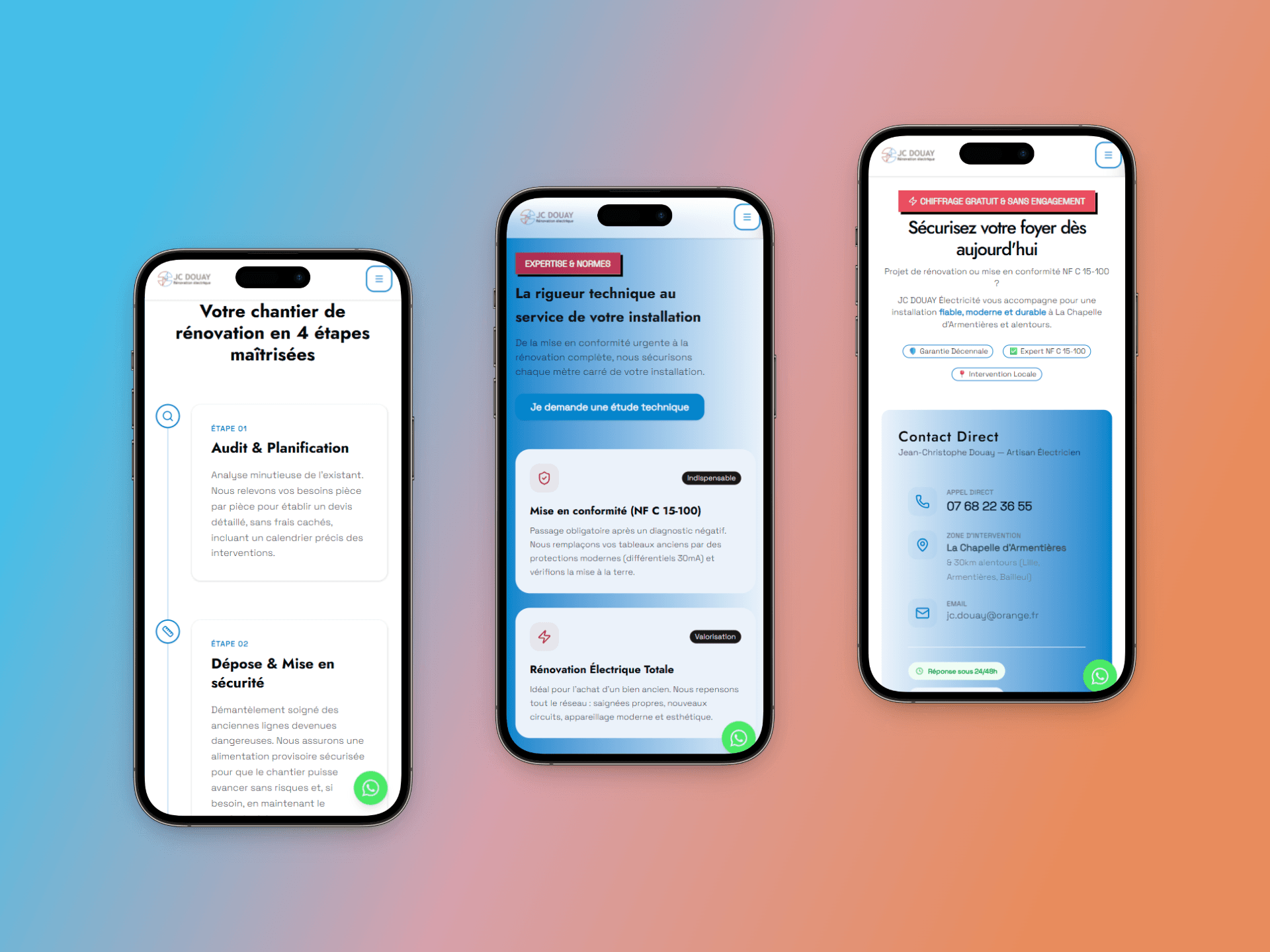 Site Eco Clean Up responsive et mobile-optimisé