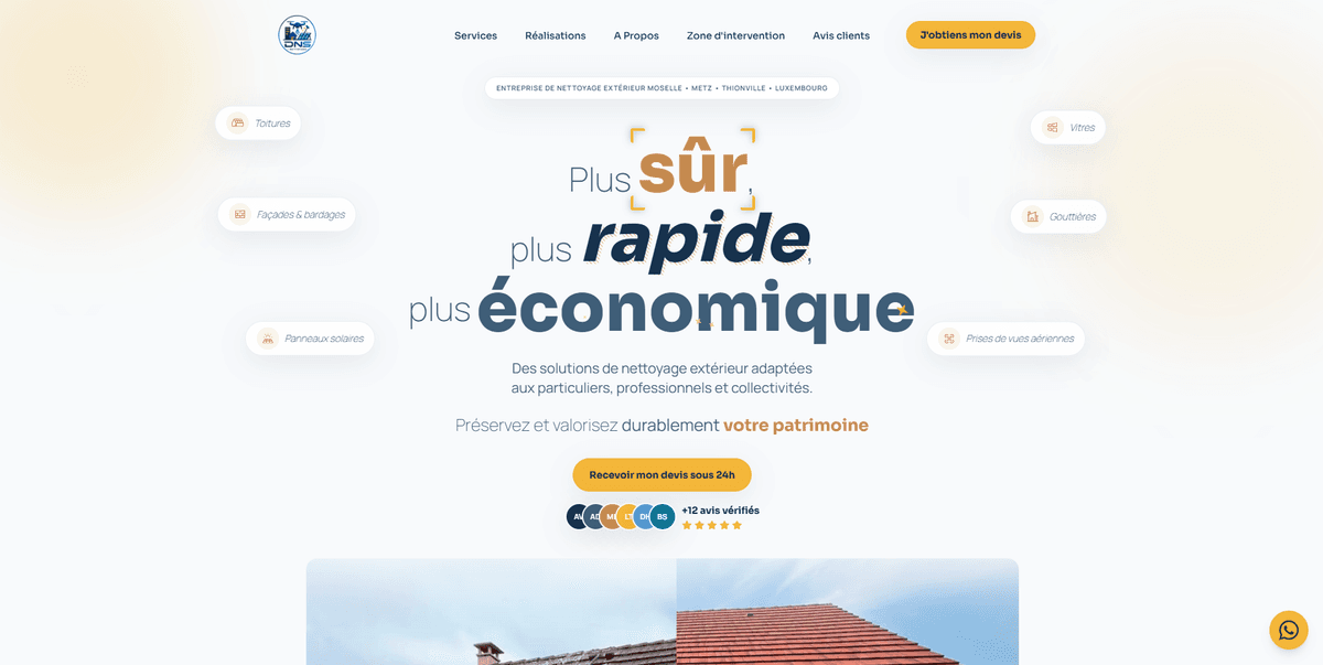 Création site internet à Metz — SEO local & leads